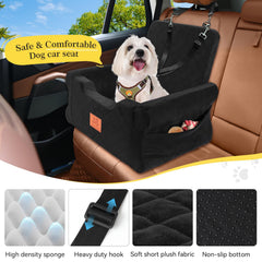 NEEZUKAR memory foam padding cushions bumps for smoother rides.