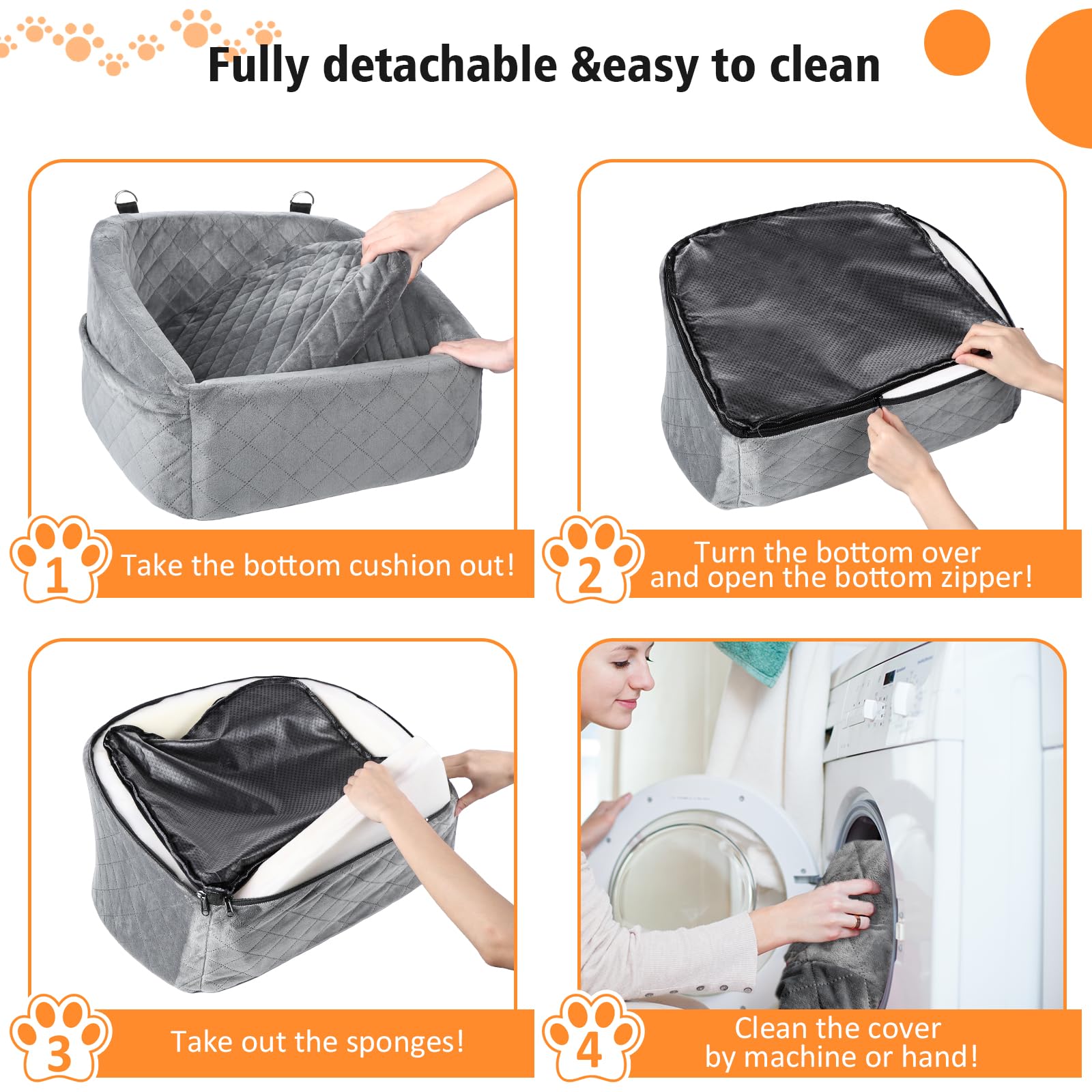 NEEZUKAR removable washable cover ready for quick cleaning