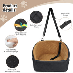 NEEZUKAR dog car seat removable cover for easy washing