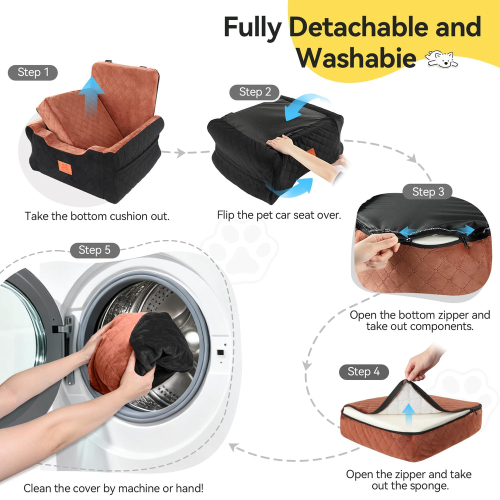 NEEZUKAR washable cover simplifies cleaning after adventures.
