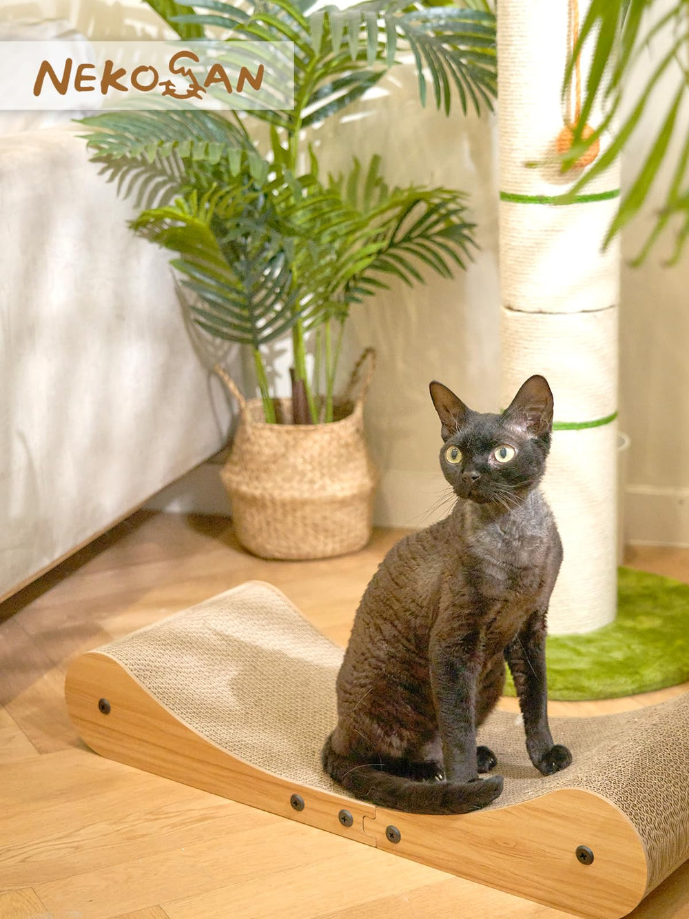Nekosan cat-scratcher-bed easy installation video guide