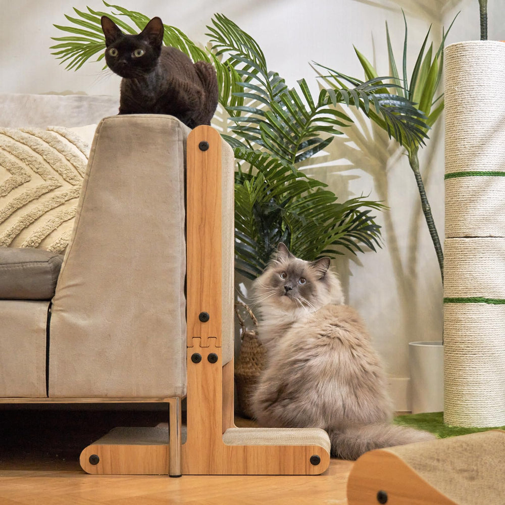 Nekosan easy-assembly cat scratcher with quick setup