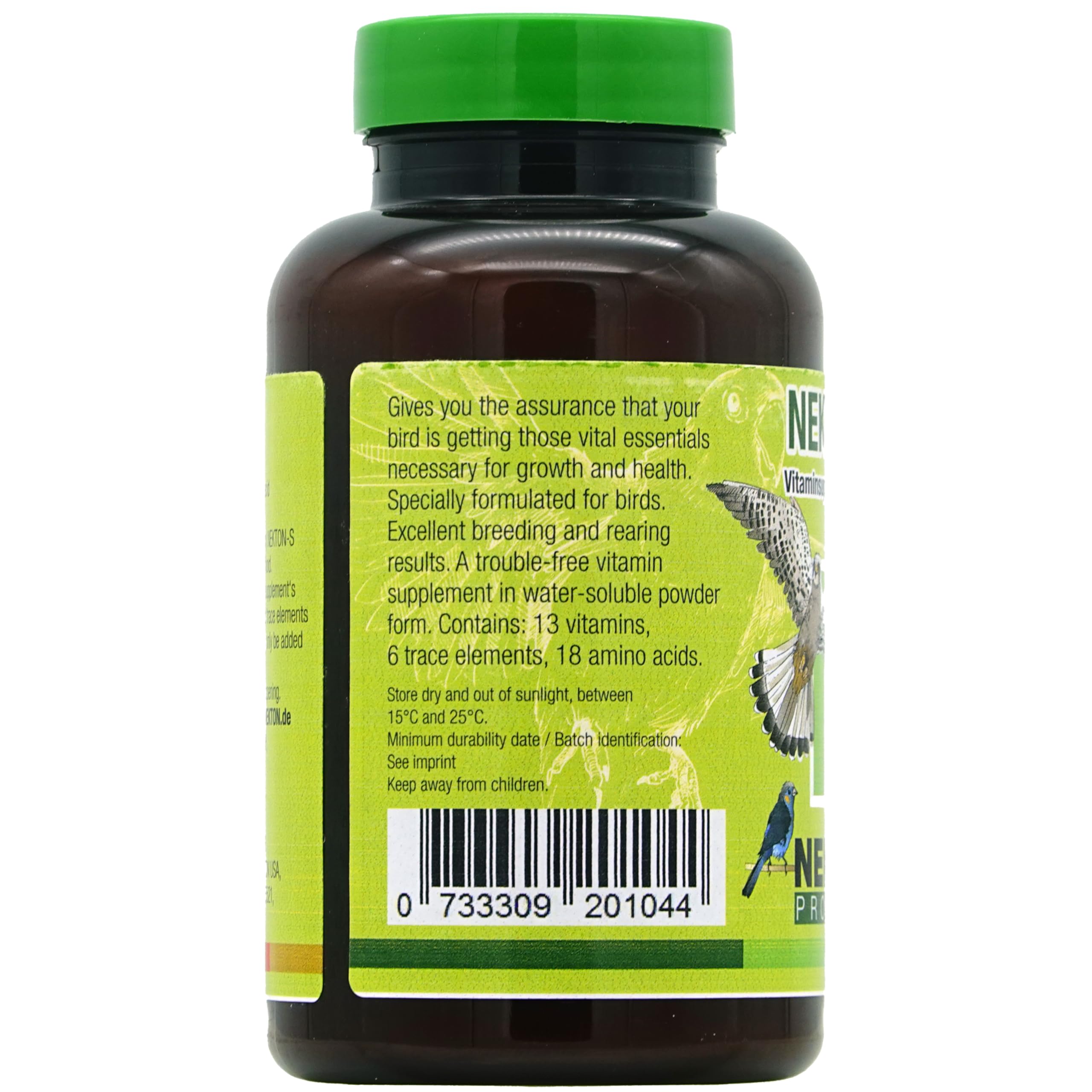 Nekton-S minerals and amino acids support overall bird health