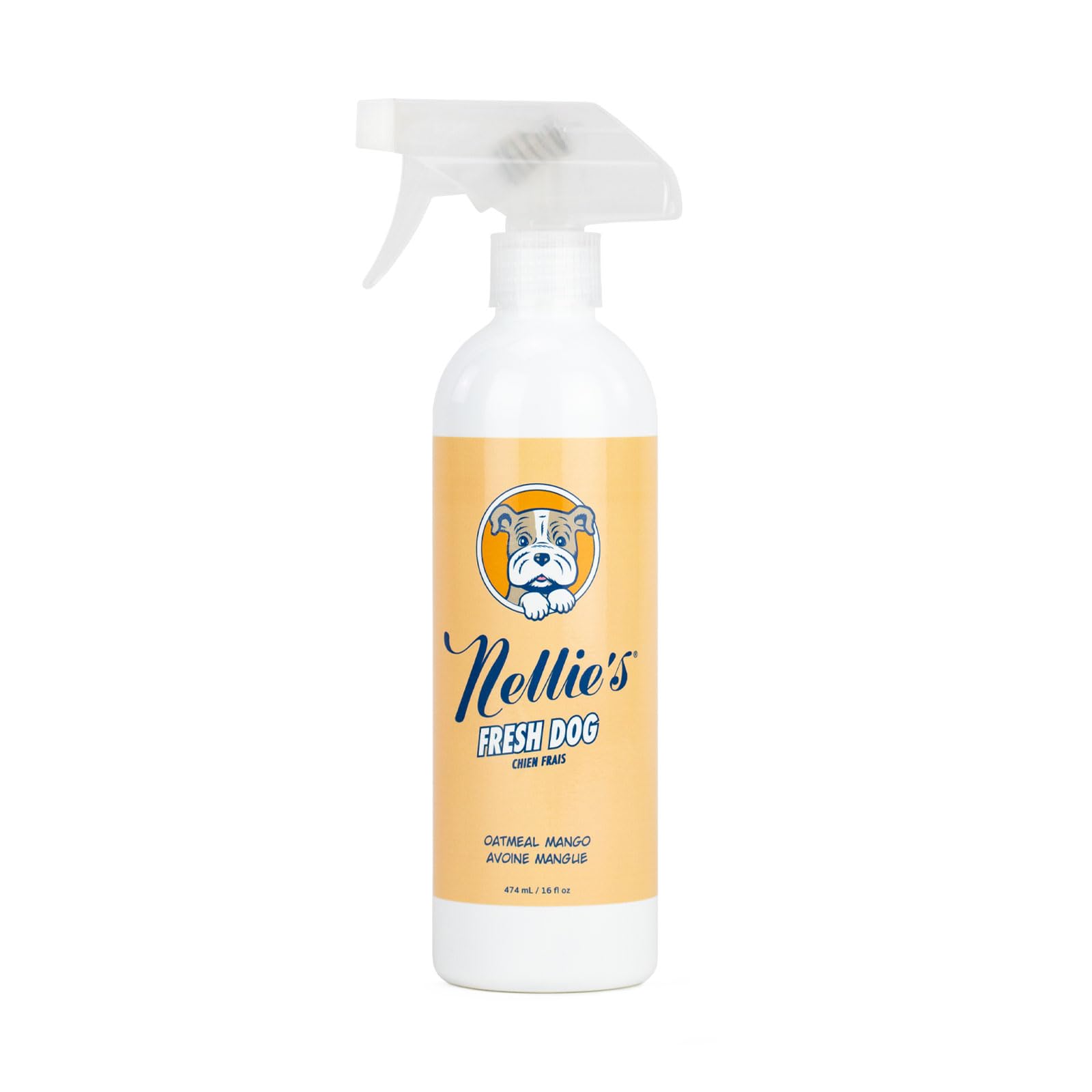 Nellie's Fresh Dog bottle pour for quick on-the-go refresh.