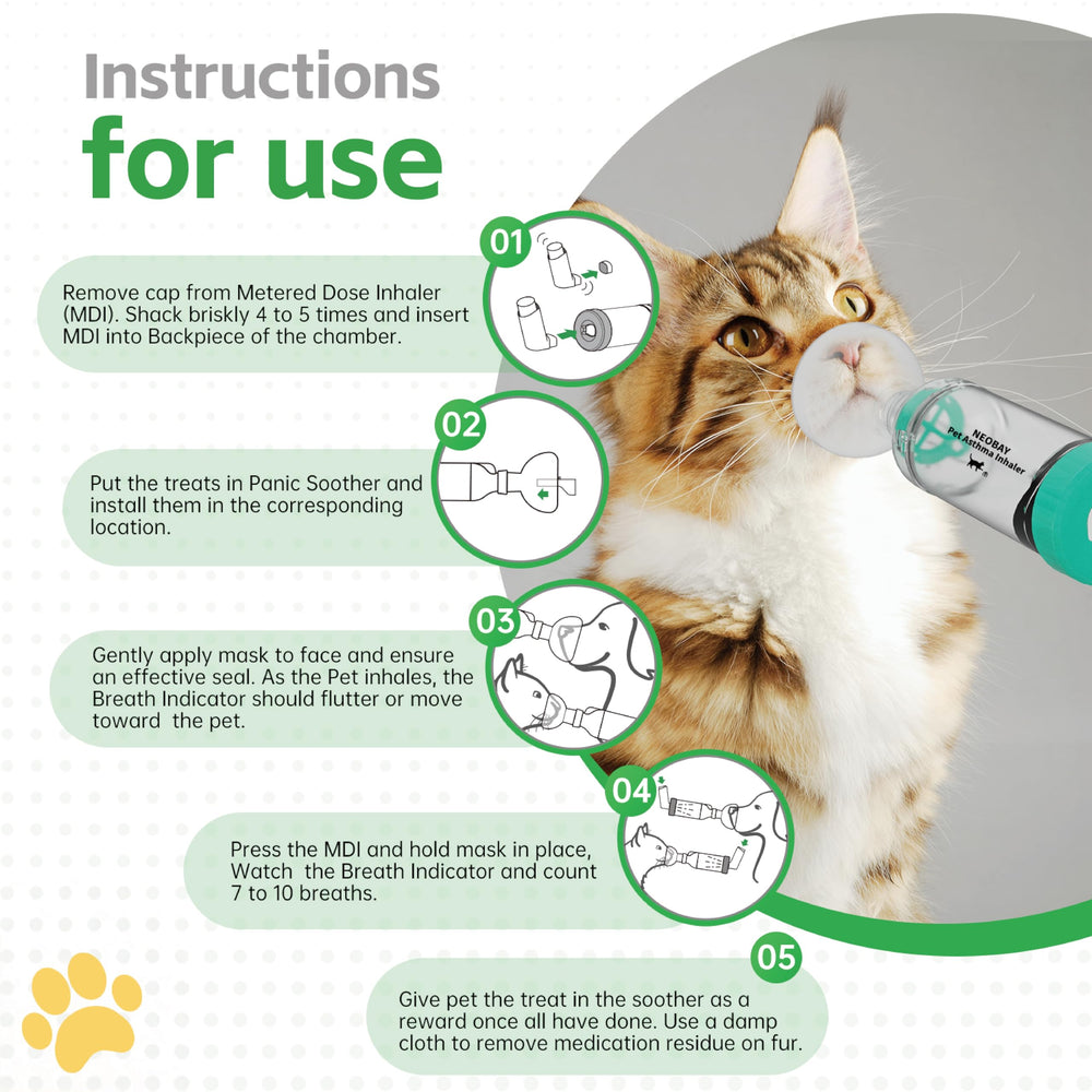 Neobay two masks Small and Med for cats.