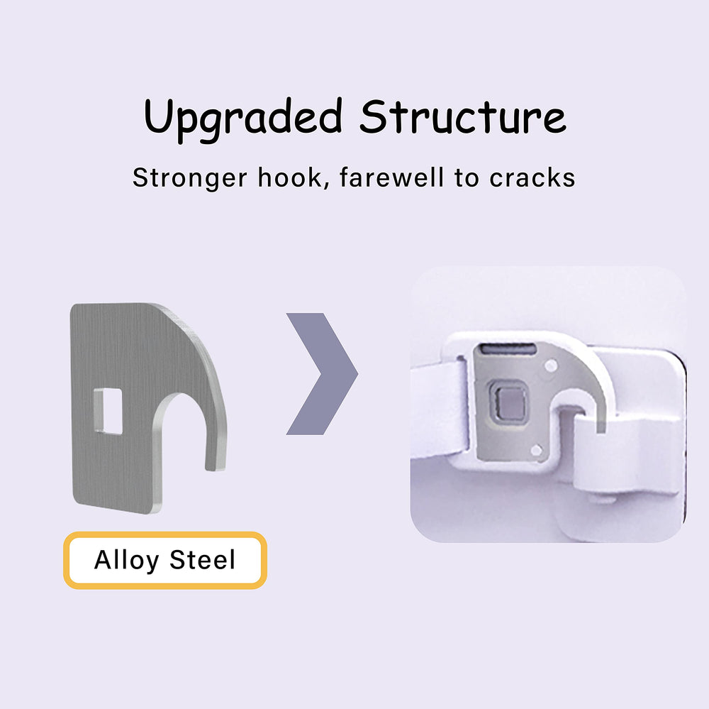 Neobay cat door latch close-up highlighting sturdy design and tool-free installation