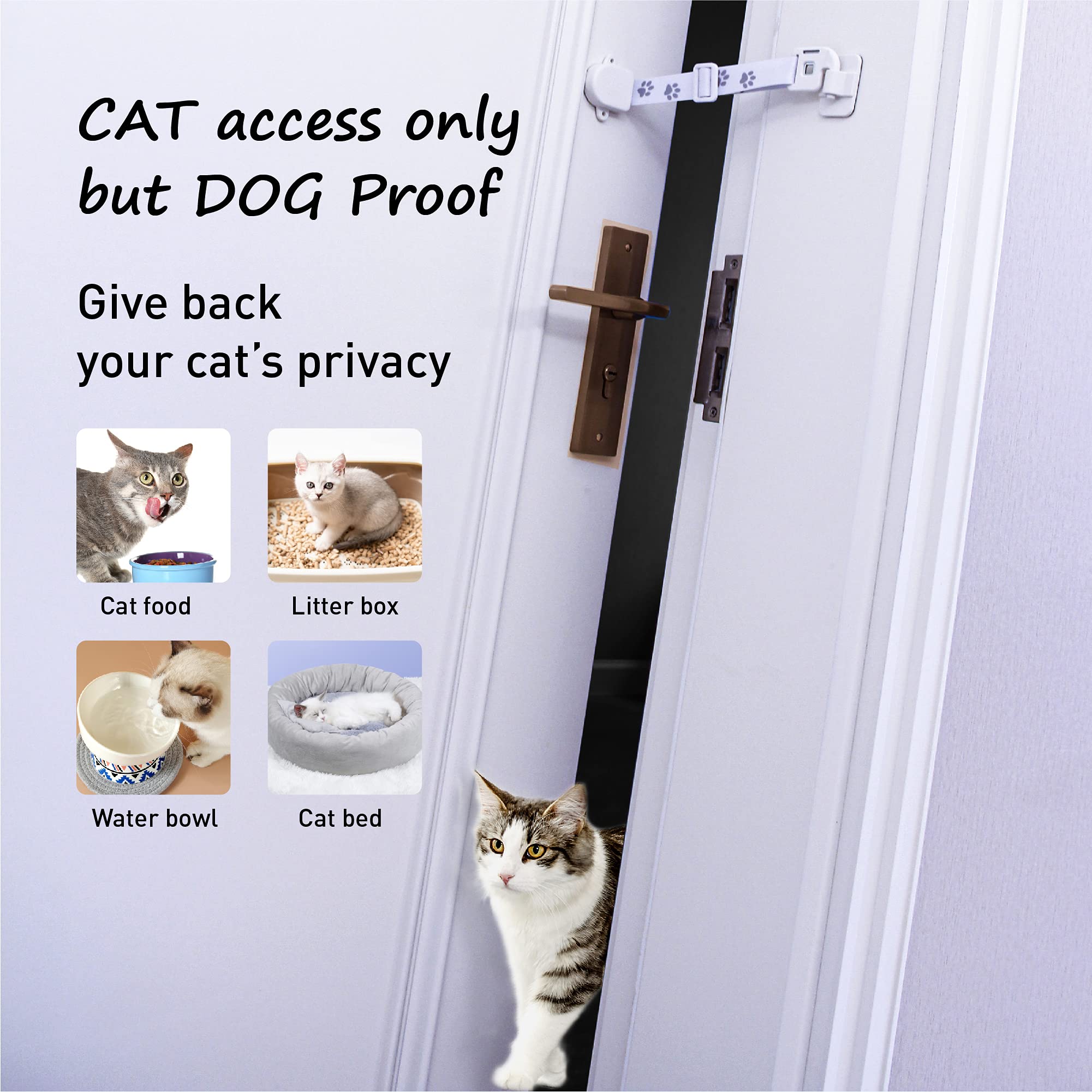 Neobay one-handed latch use shows simple access from inside and outside