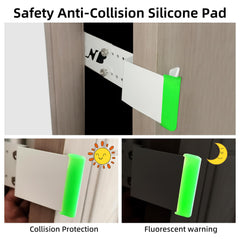 Adjustable gap on Neobay latch from 1.5 to 5.5 inches for growing cats.
