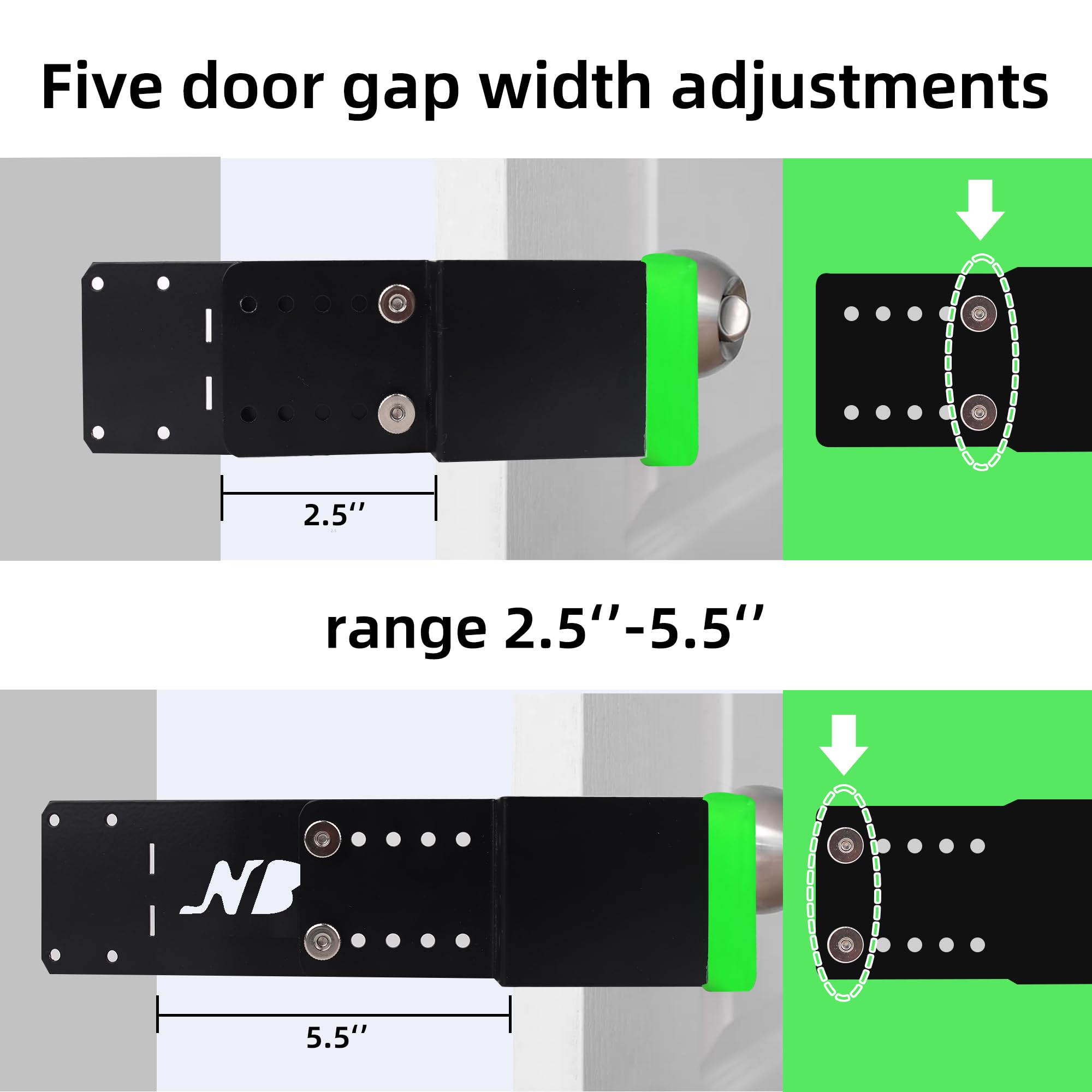 Neobay steel cat door latch adjustable safety features for kids.