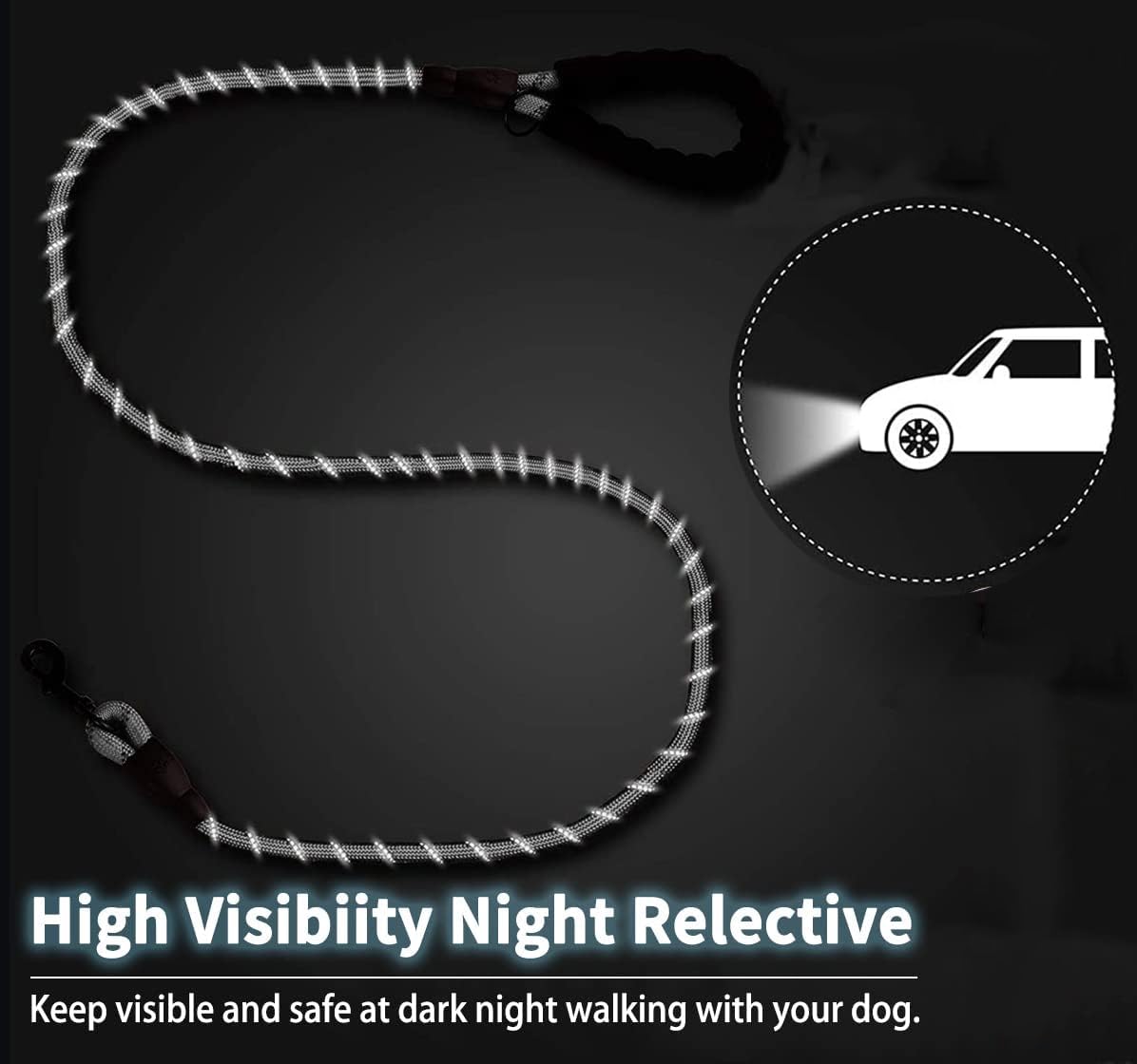 NEOGULY 3 Dog Leash multi-dog walking enables group control
