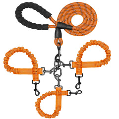 NEOGULY 3 Dog Leash tangling-free design supports smooth multi-dog walks