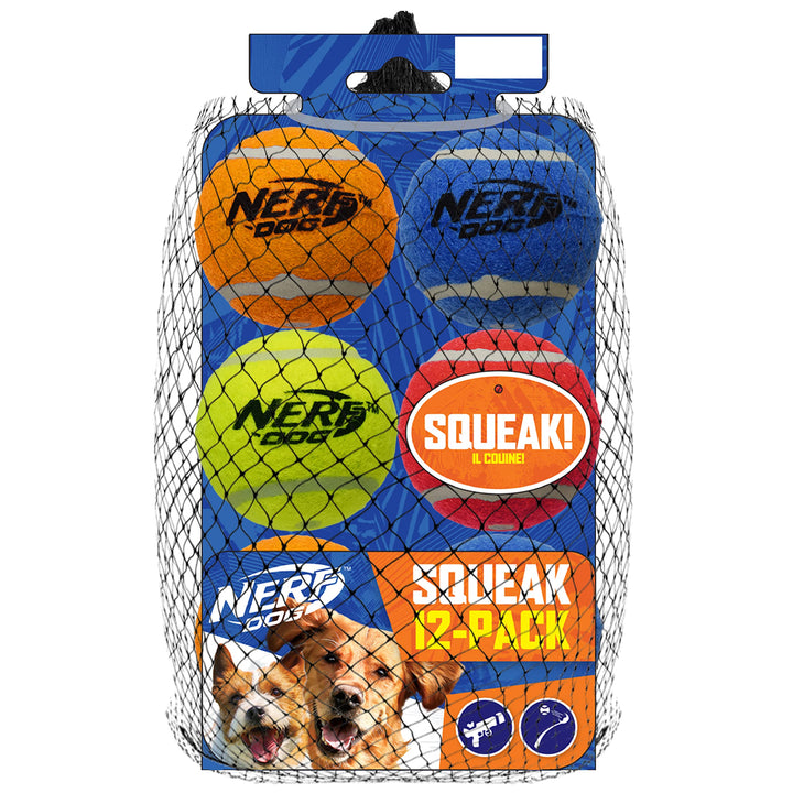 Nerf Dog 12-piece toy gift set for versatile fetch and training sessions.
