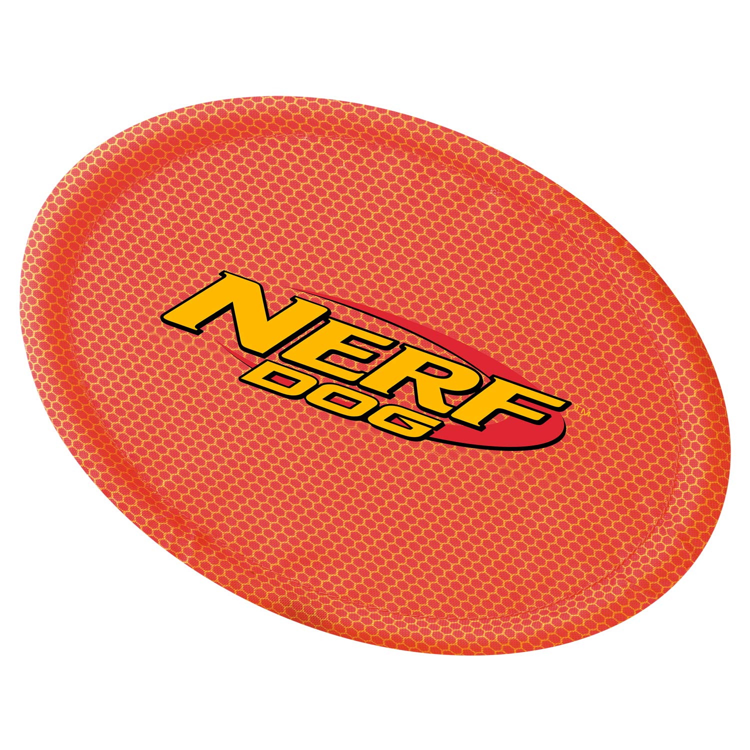 Nerf Dog Nylon Flyer training aid for dock diving and practice.