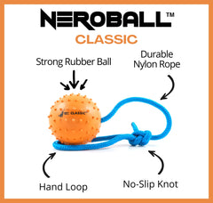 Nero Ball Classic mint-rubber detail highlighting breath-freshening surface