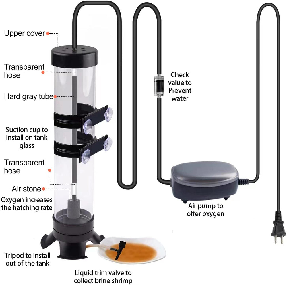 NestBasics check valve ensures correct air flow and prevents backflow