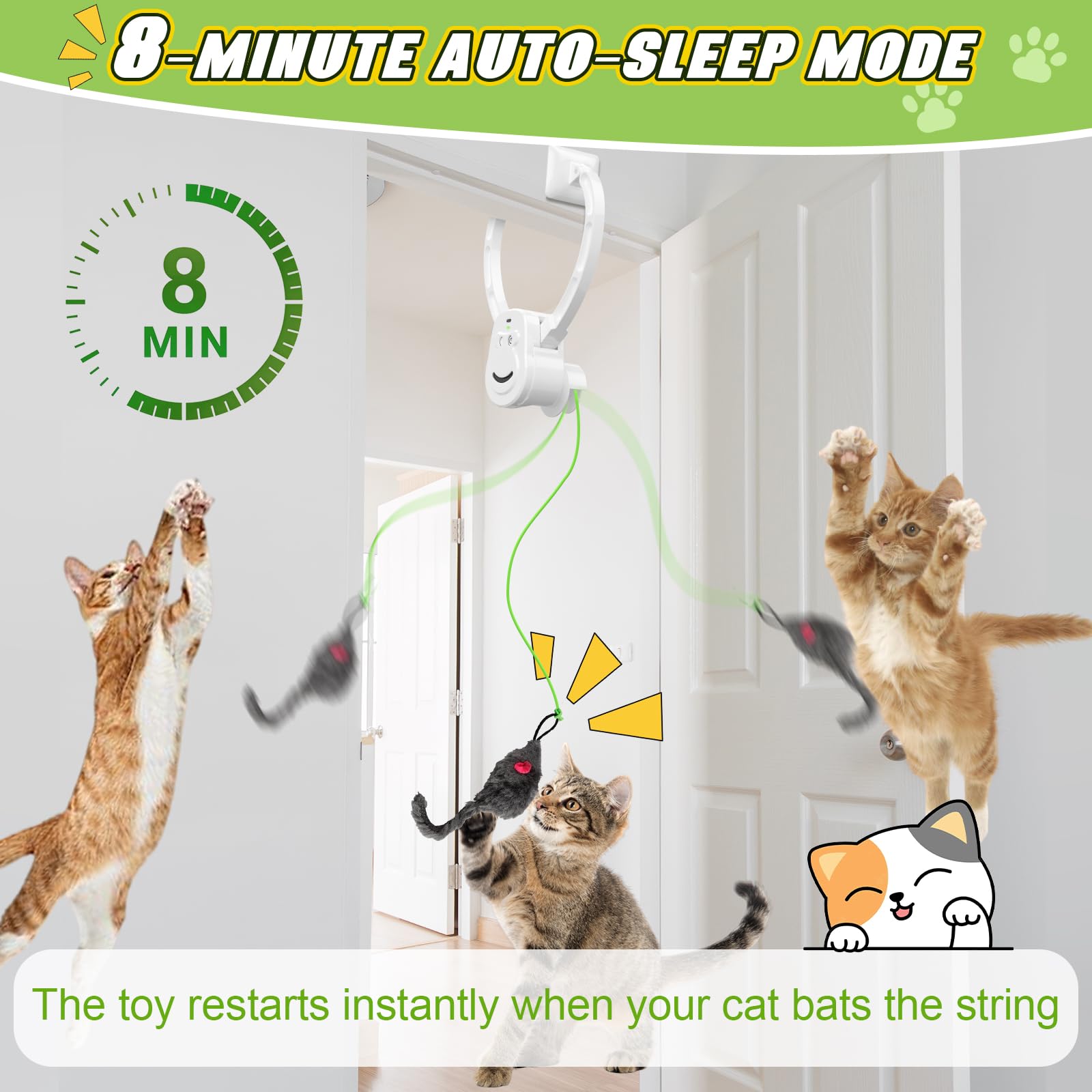 NestChroix interactive cat toy downward motion for engaging hunting