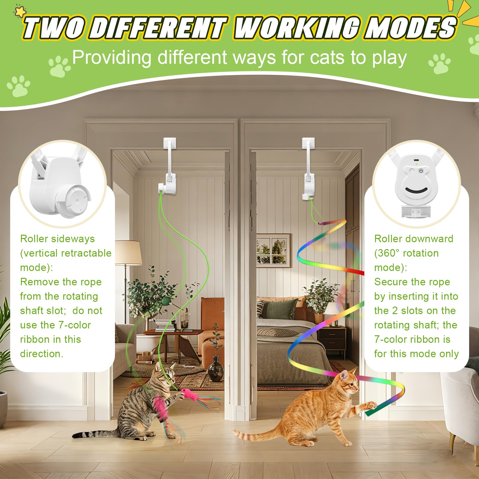 NestChroix interactive cat toy sideways motion motivates play sessions