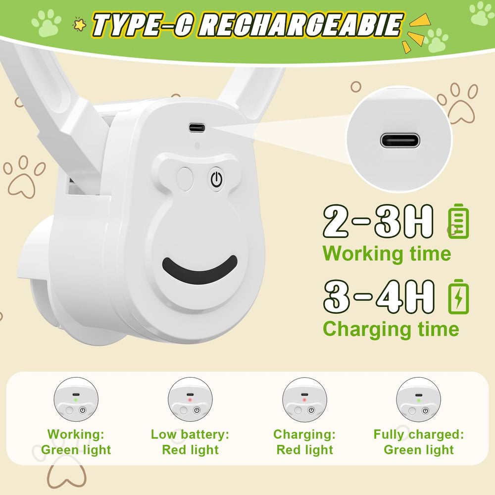 NestChroix USB-rechargeable toy with LED indicators for easy status