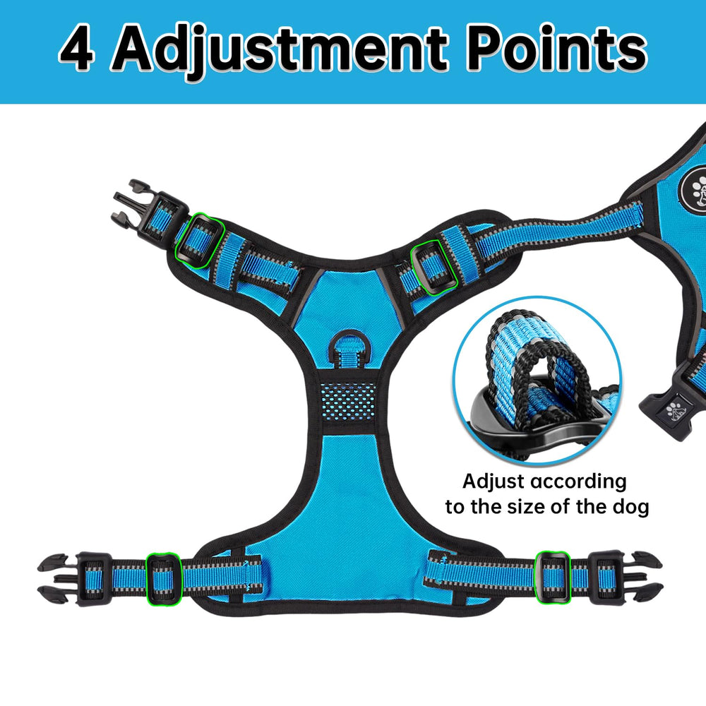 NESTROAD adjustable four-strap harness ensures a secure, customizable fit.