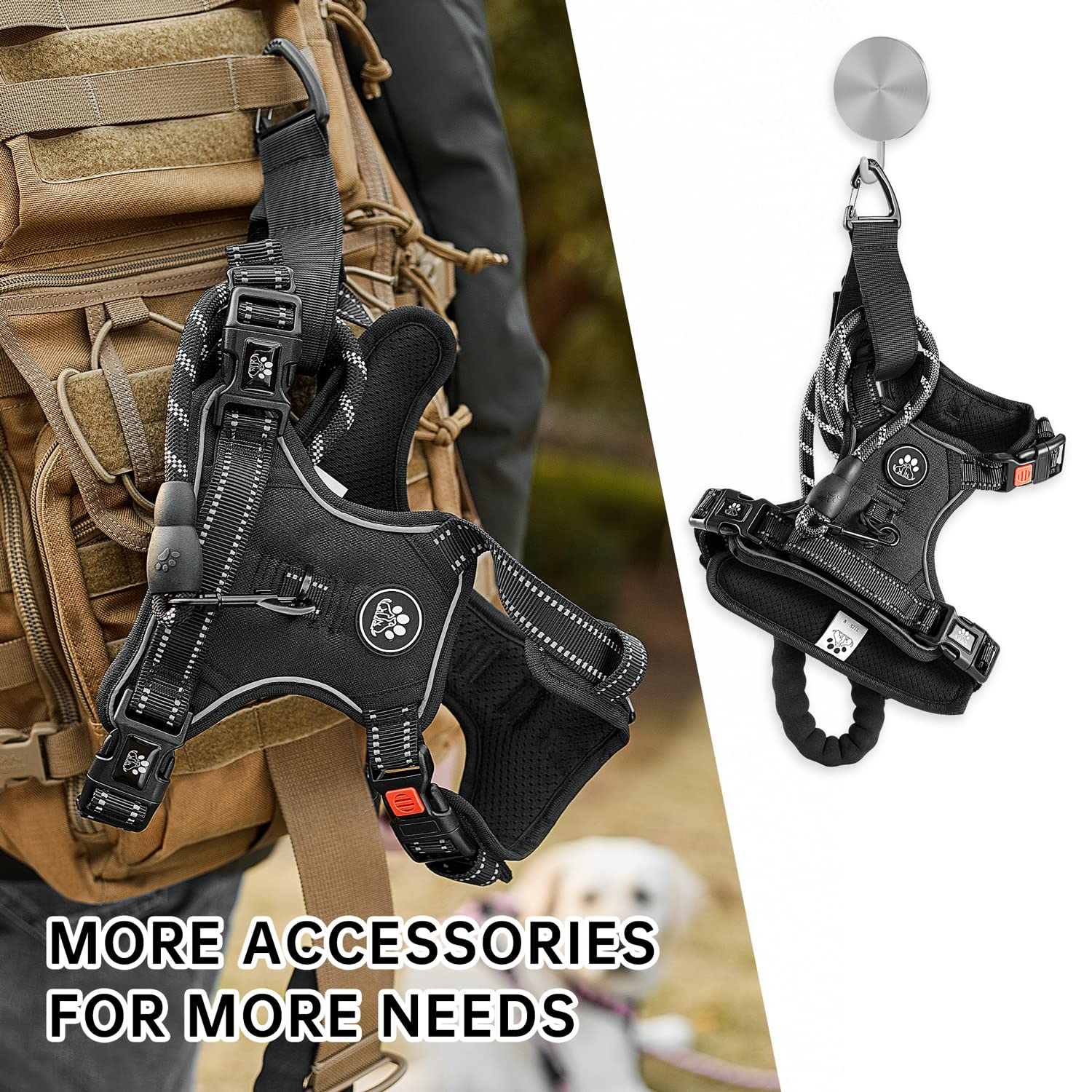 NESTROAD back view with soft handle supports gentle control and quick grips.