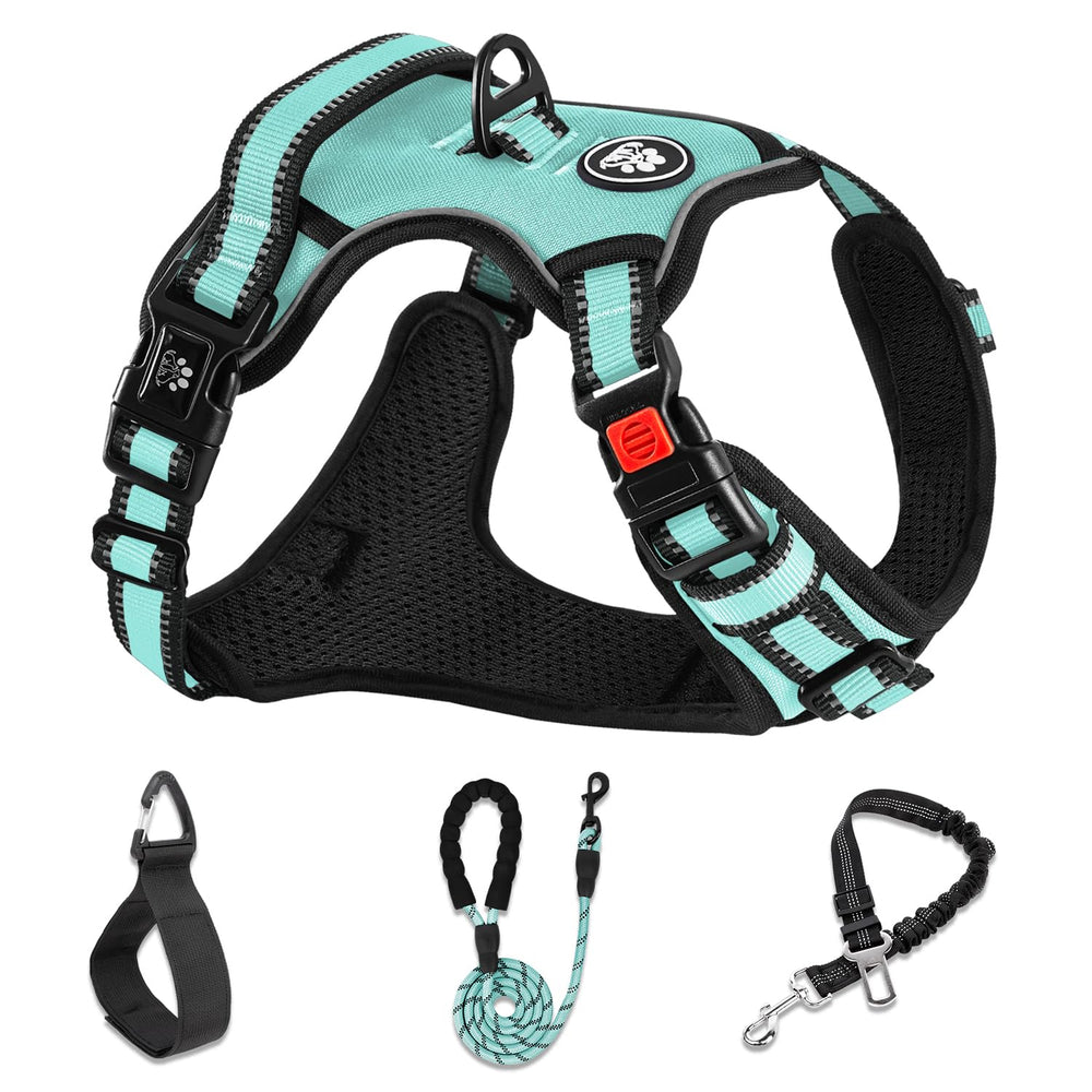 NESTROAD No Pull Harness shown with side dressing design for quick, stress-free wearing