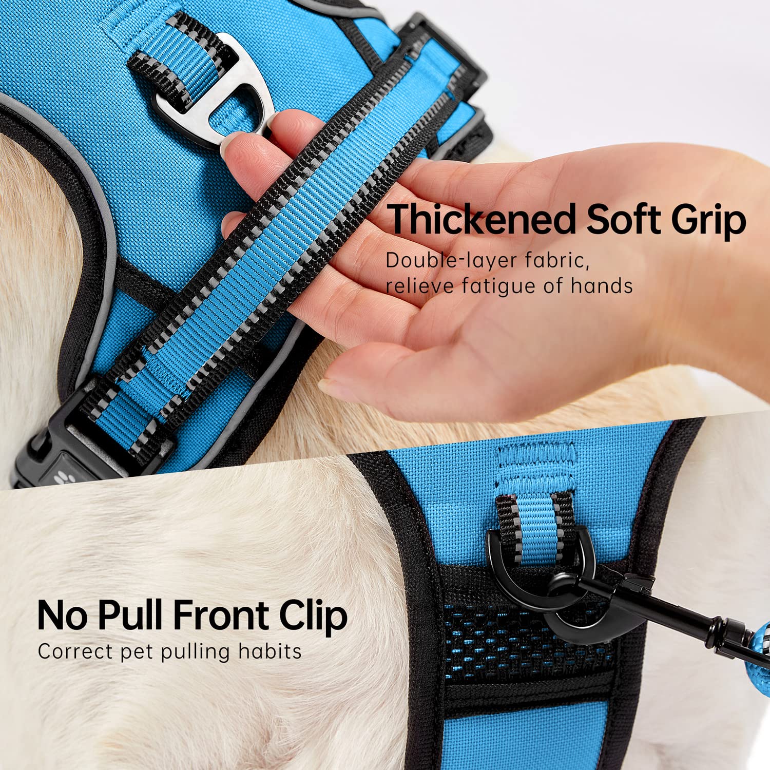 NESTROAD rear clip ideal for casual walks with steady guidance.