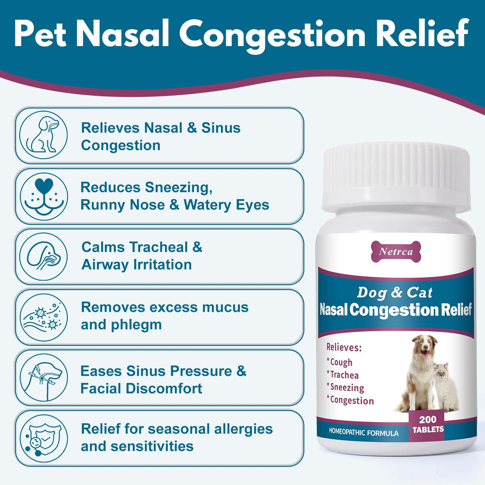 Close up of Netrca tablets showing easy dosing for pets.