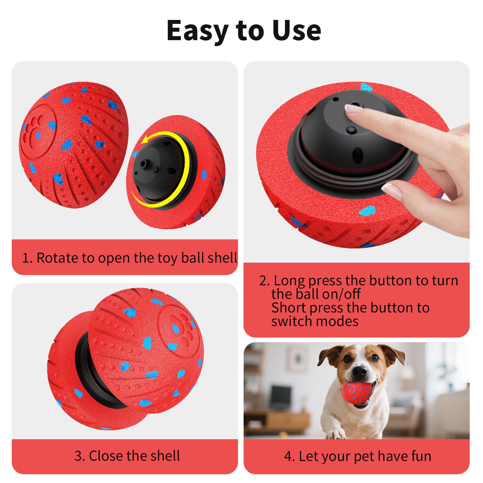 NETRCO high-bounce fetch mode supports outdoor interactive games.