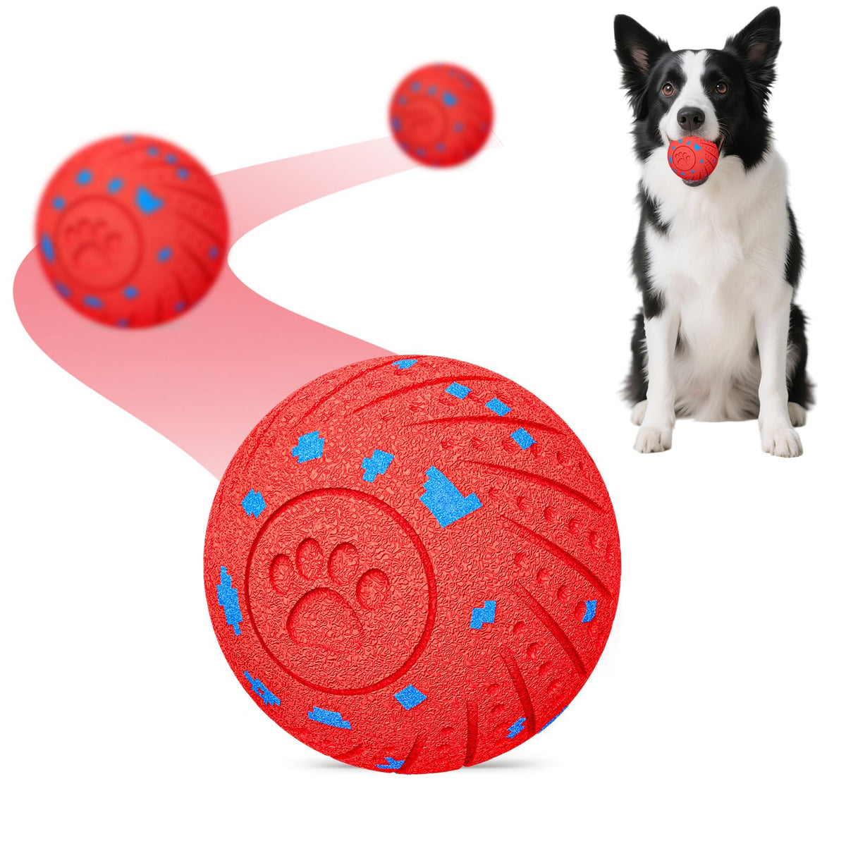NETRCO 2-in-1 interactive dog ball with motion sensor boosts active play.