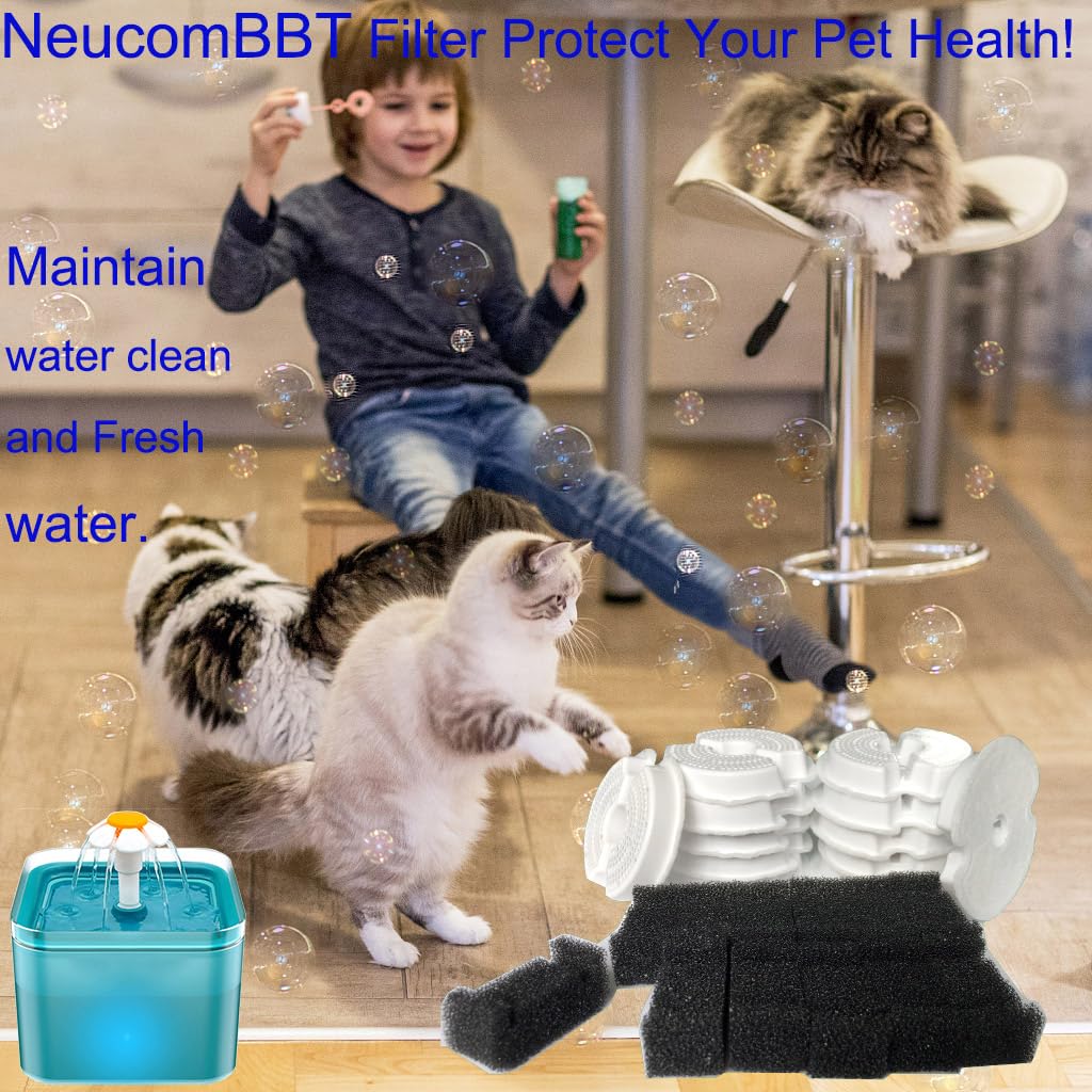 NeucomBBT compatible with AONBOY, iPettie, and Wonder Creature fountains for a seamless fit.