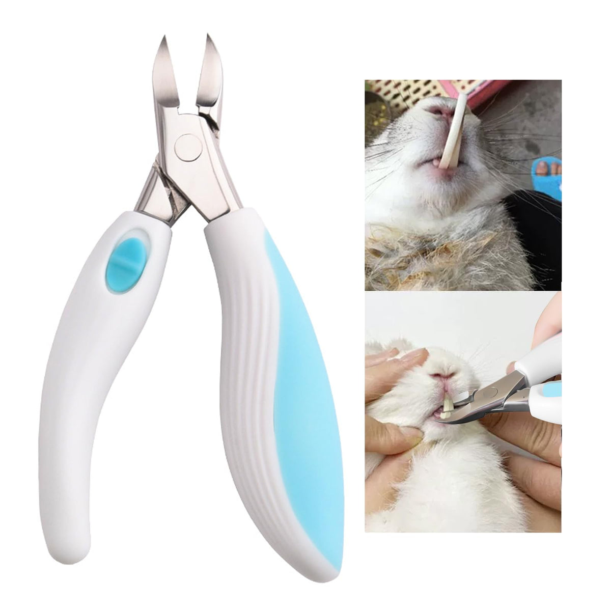 Nevixtal Rabbit Teeth Cutter blade detail enables precise, clean trims for small pets.