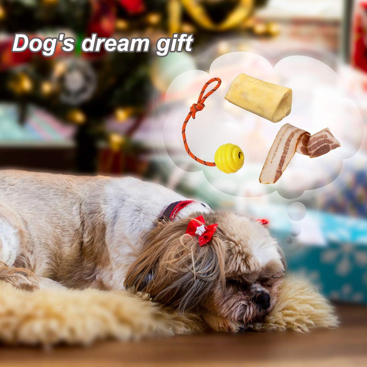Nevperish indestructible dog toy ball for rugged play and mental stimulation