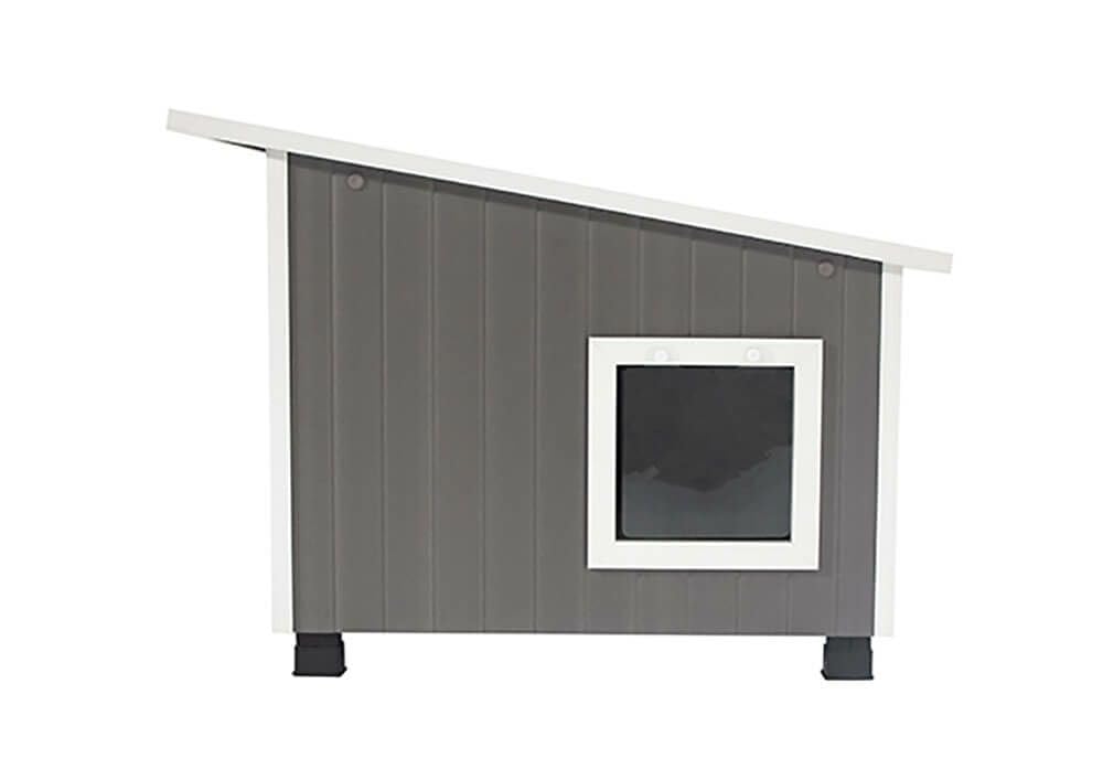 New Age Pet ECOFLEX Outdoor Cat House XL assembly tool-free setup