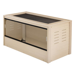 New Age Pet Mojave Reptile Lounge with front doors for easy feeding and cleaning.