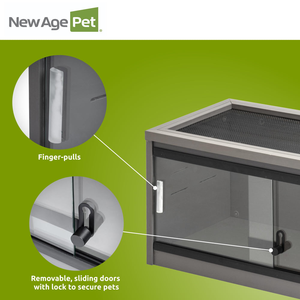 New Age Pet Mojave Reptile Lounge interior dimensions for planning