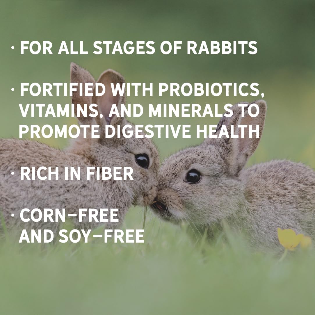 New Country Organics rabbit pellets with probiotics and vitamins for balanced nutrition