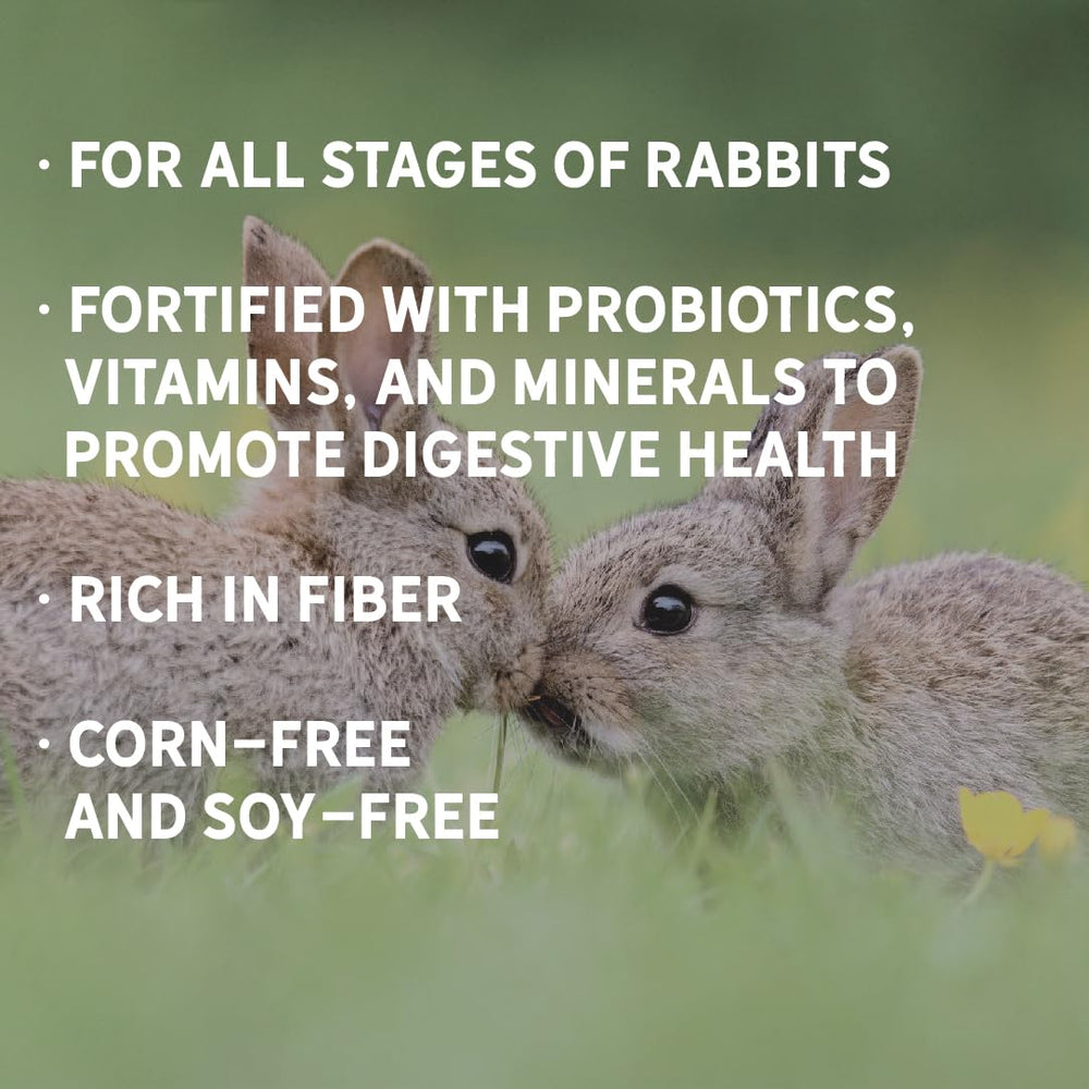 New Country Organics rabbit pellets with probiotics and vitamins for balanced nutrition