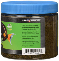 New Life Spectrum AlgaeMax Regular 300g bottle highlights Naturox natural preservatives