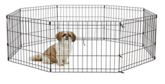 New World 18-inch exercise pen assembled for safe indoor play