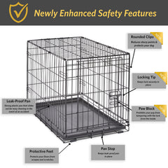 New World crate folded flat for easy travel storage.