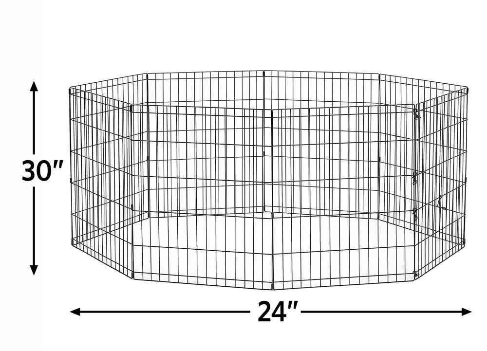 New World no-door design provides secure containment during play.