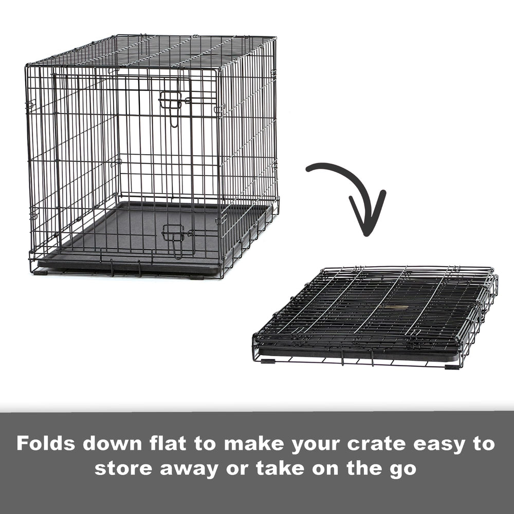 New World fold flat assembly enables easy travel and storage.