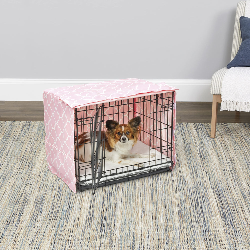 New World privacy kennel cover for 24-inch crates creates den-like privacy