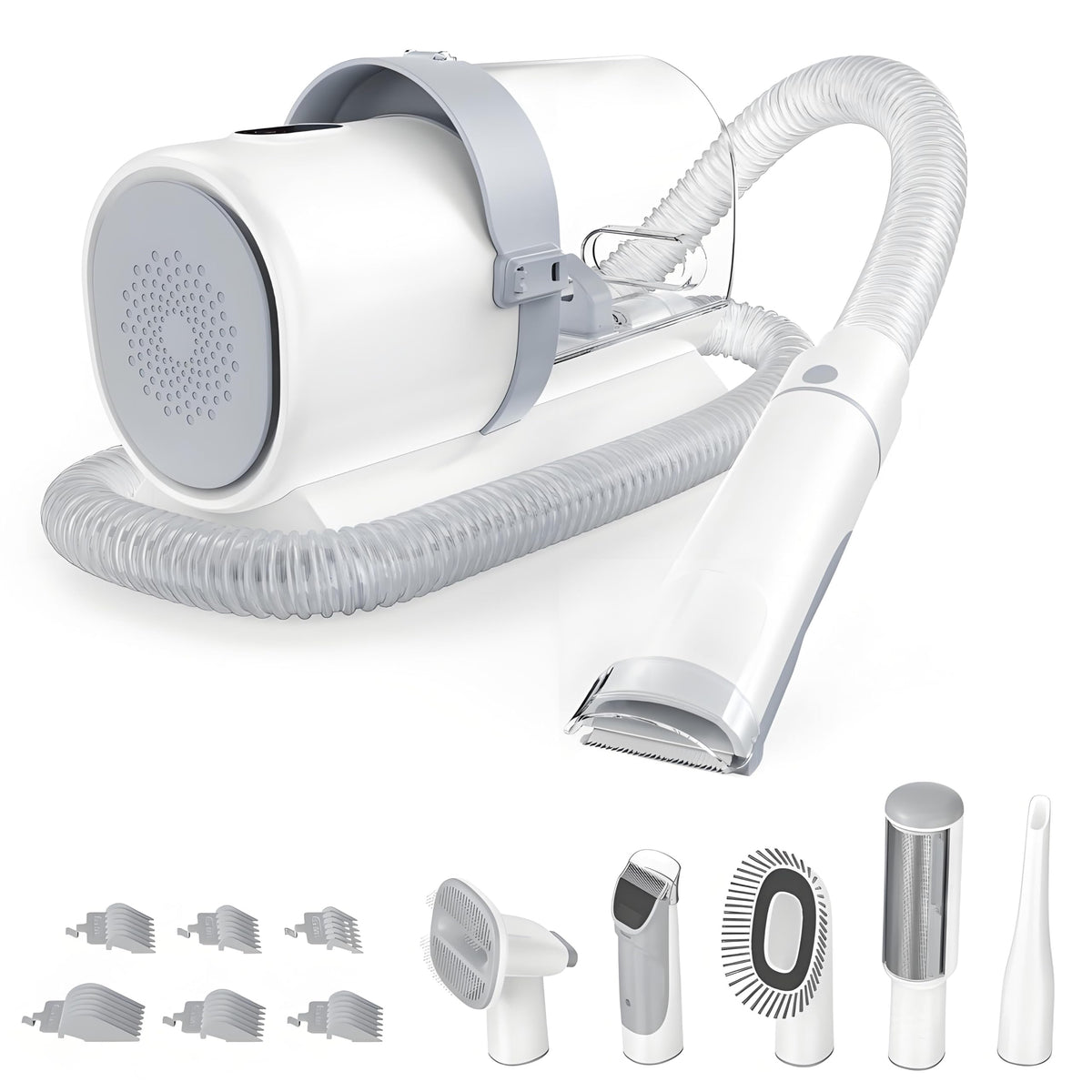 NEWBULIG 5-in-1 pet grooming vacuum kit for versatile at-home grooming sessions