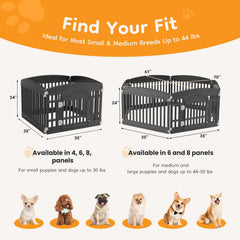 NEWBULIG Playpen ground pegs ensure stable outdoor placement on grass.