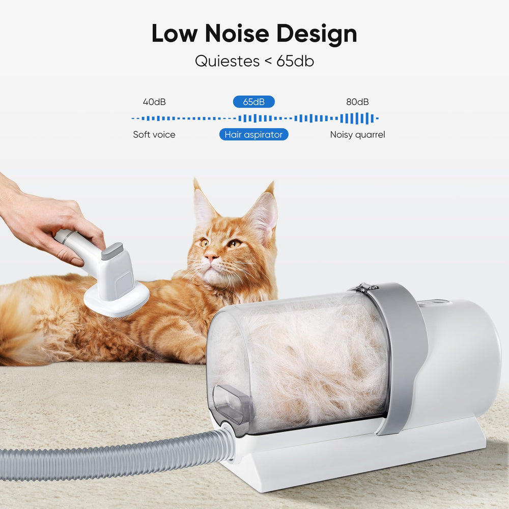NEWBULIG deshedding brush removes loose fur safely