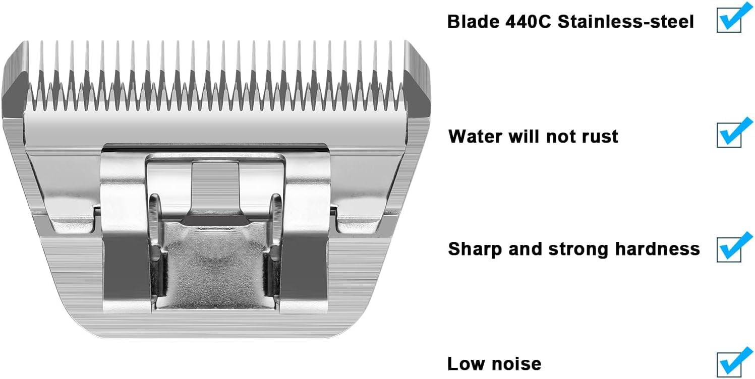 Newbulu 4FW blade for quiet, clean cuts