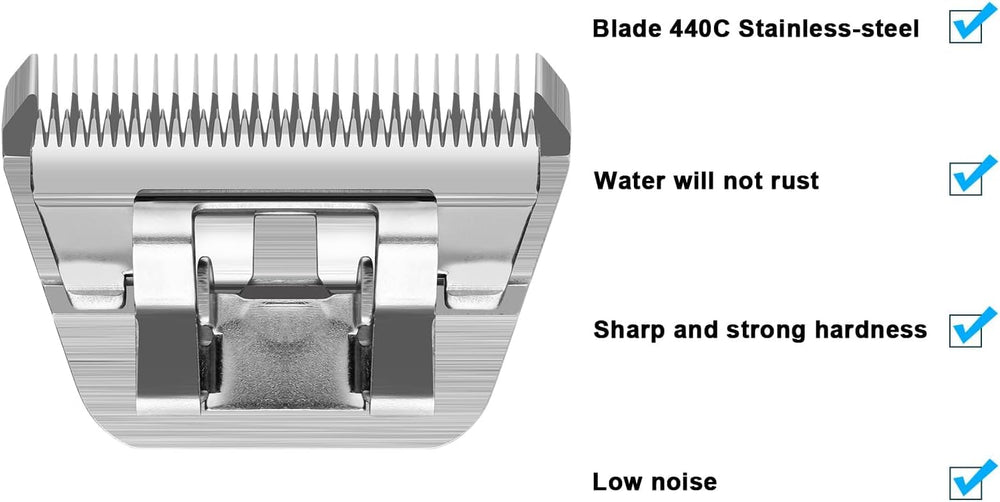 Newbulu 4FW blade for quiet, clean cuts