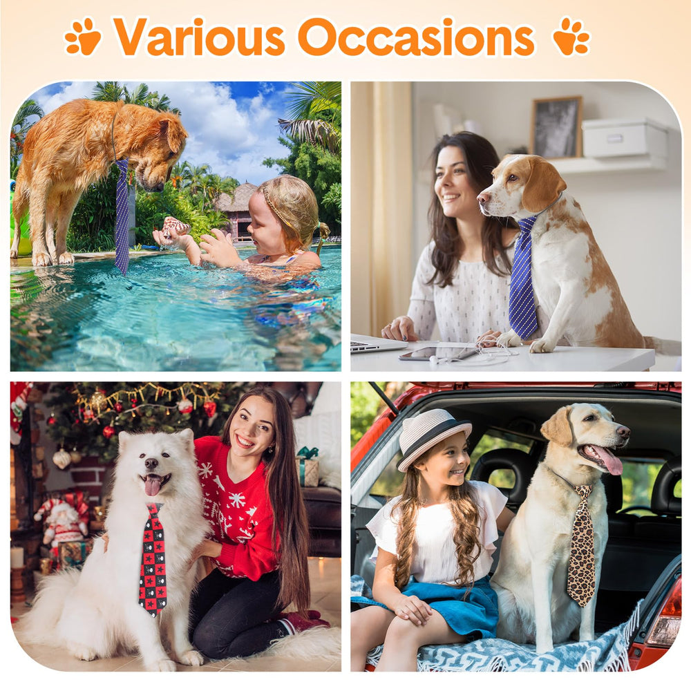 Newcotte dog ties for weddings and parties adds a stylish touch to pet outfits