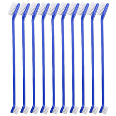 Newday 50-pack pet toothbrushes in blue packaging